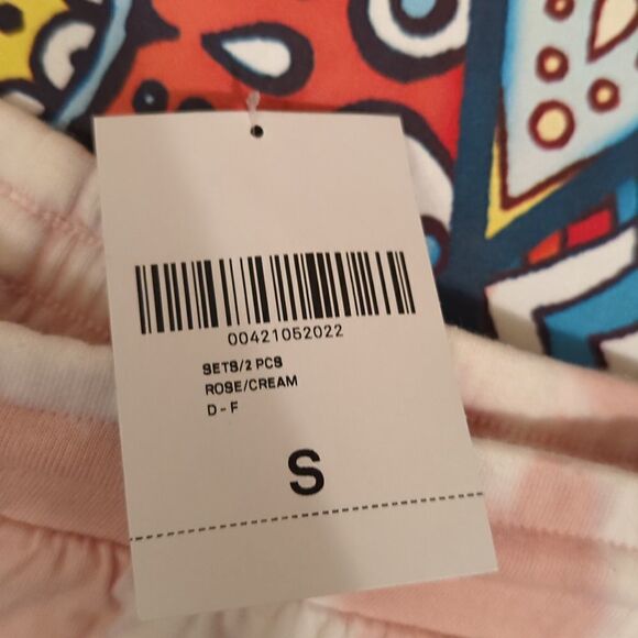 💜5/$25 NWT small pink pajama shorts forever 21 - Picture 4 of 4